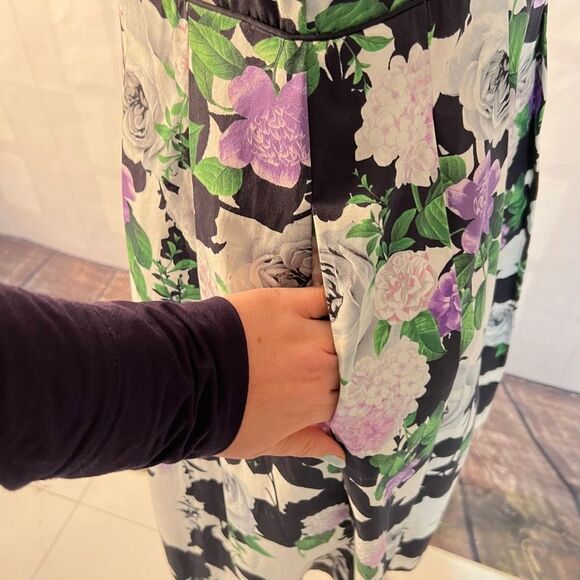 Talbots the Oprah collection NWT floral midi dress size 12 - Picture 7 of 16